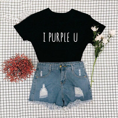 T-shirt I PURPLE U // BTS - BEST KPOP SHOP