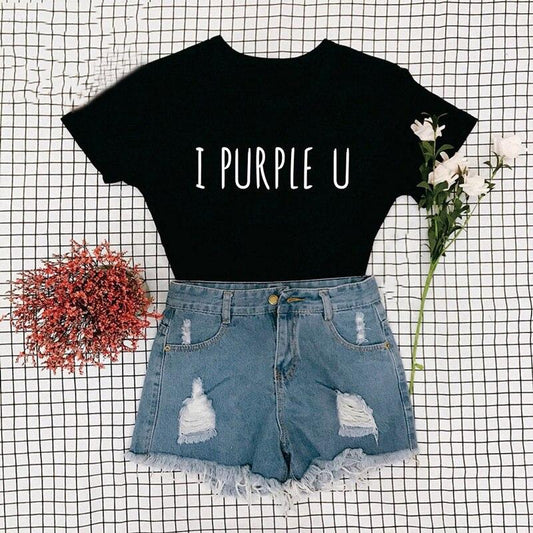 T-shirt I PURPLE U // BTS - BEST KPOP SHOP
