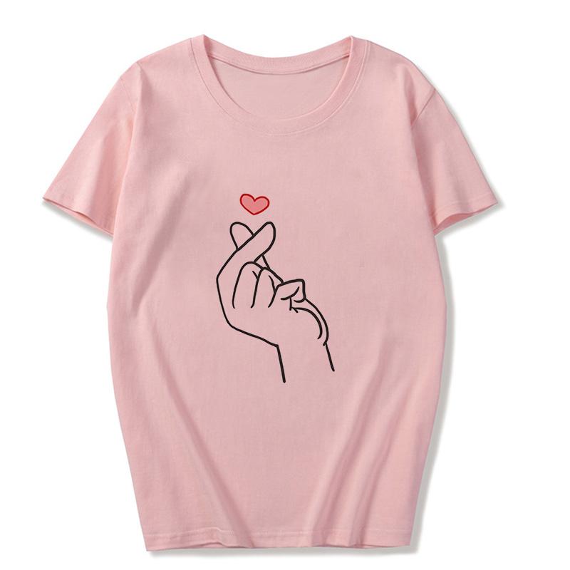 BLACKPINK T-SHIRT & T-SHIRT HEART FINGER - BEST KPOP SHOP