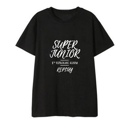 T-shirt Super junior 8th repackage album - BEST KPOP SHOP