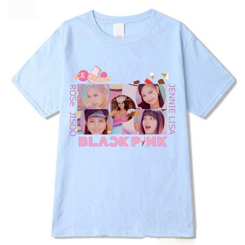 T-shirt ICE CREAM Blackpink - BEST KPOP SHOP