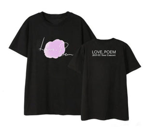 T-shirt IU TOUR CONCERT LOVE POEM - BEST KPOP SHOP