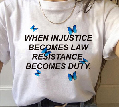 T-Shirt Oversize Papillon