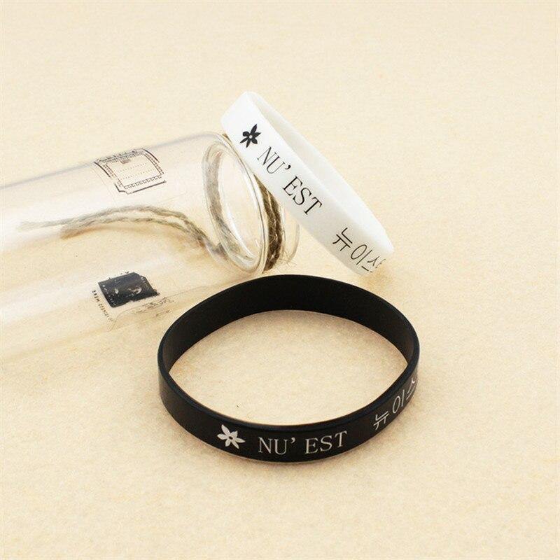 Bracelet NU'EST Silicone - BEST KPOP SHOP