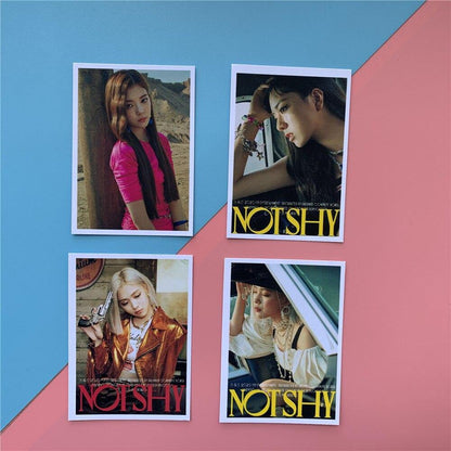 Photocards ITZY NOT SHY 16 Pièces - BEST KPOP SHOP