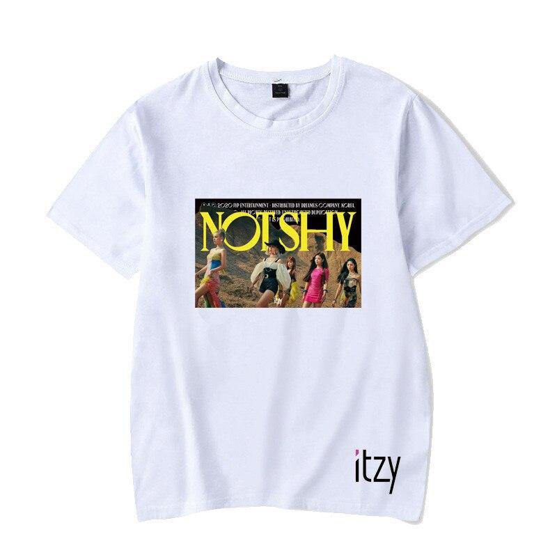 T-shirt ITZY NOT SHY - BEST KPOP SHOP