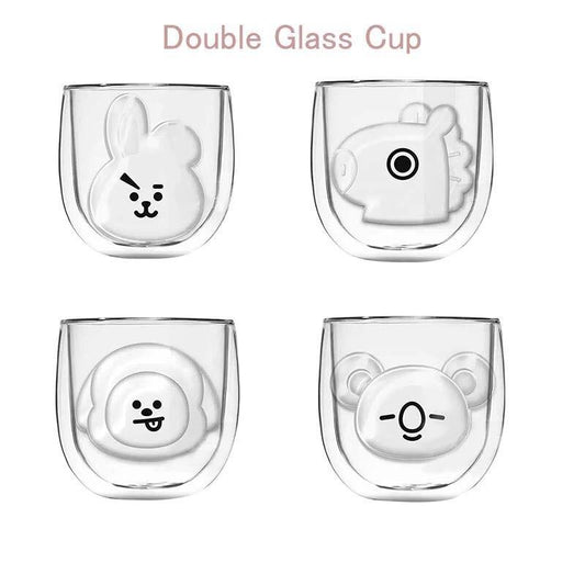 Verre BT21 Double Paroi 0,3 L - BEST KPOP SHOP