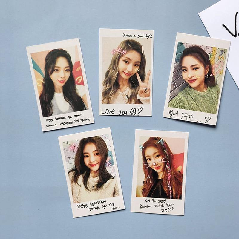 Photocards ITZY 5Pcs/Set - BEST KPOP SHOP