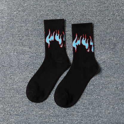 Chaussettes flammes