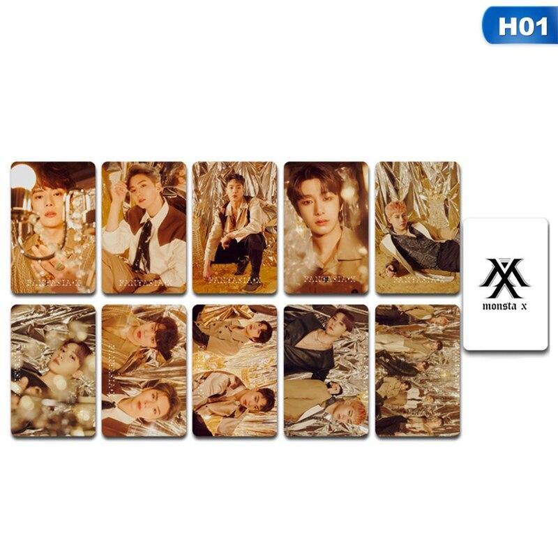 10 Photocards MONSTA X - BEST KPOP SHOP