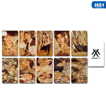 10 Photocards MONSTA X - BEST KPOP SHOP