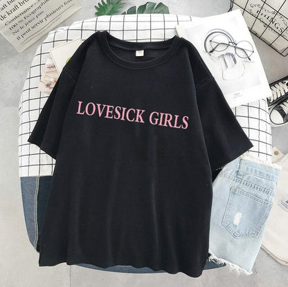 T-shirt Lovesick Girls - BEST KPOP SHOP