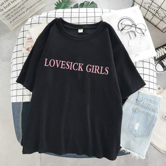T-shirt Lovesick Girls - BEST KPOP SHOP
