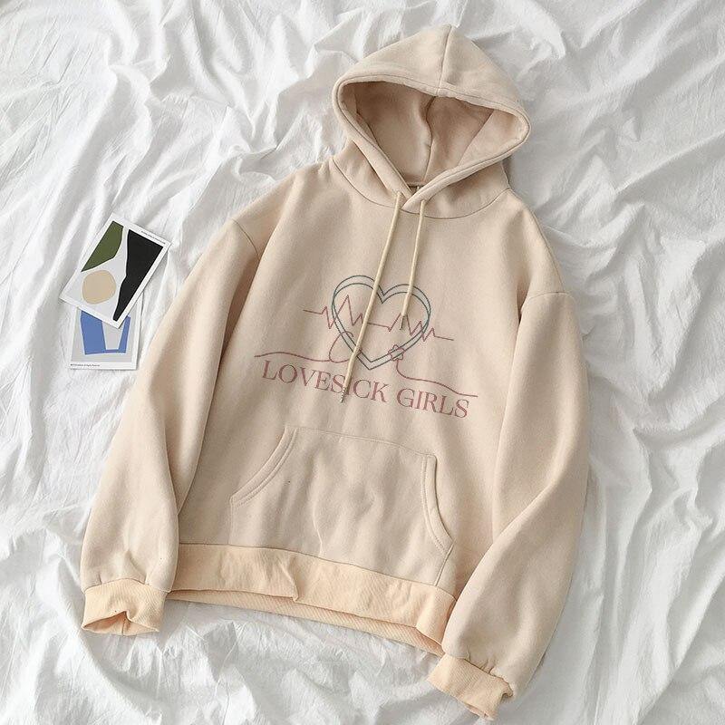 Sweatshirt Lovesick Girls - BEST KPOP SHOP