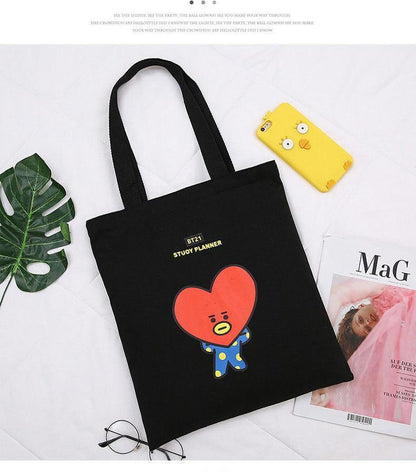Tote Bags BT21 - BEST KPOP SHOP