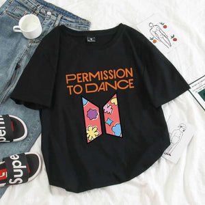 T-shirt Permission To Dance BTS - BEST KPOP SHOP