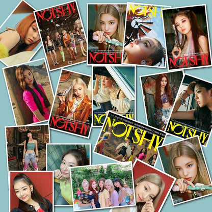 Photocards ITZY NOT SHY 16 Pièces - BEST KPOP SHOP