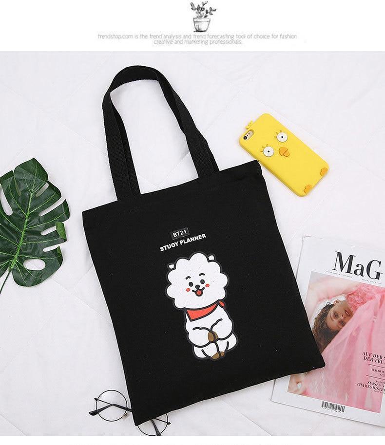 Tote Bags BT21 - BEST KPOP SHOP