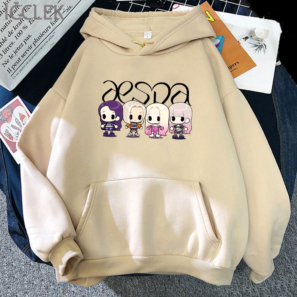 Sweatshirt Cartoon Aespa