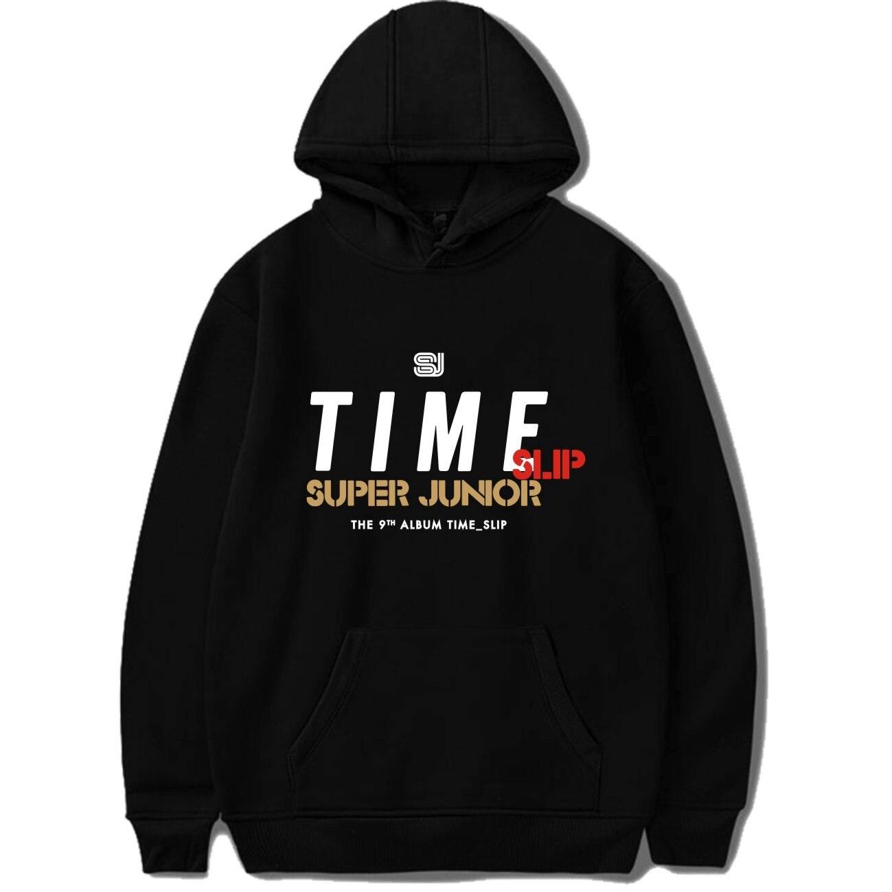 Sweatshirt SUPER JUNIOR 9th Album TIME SLIP - BEST KPOP SHOP