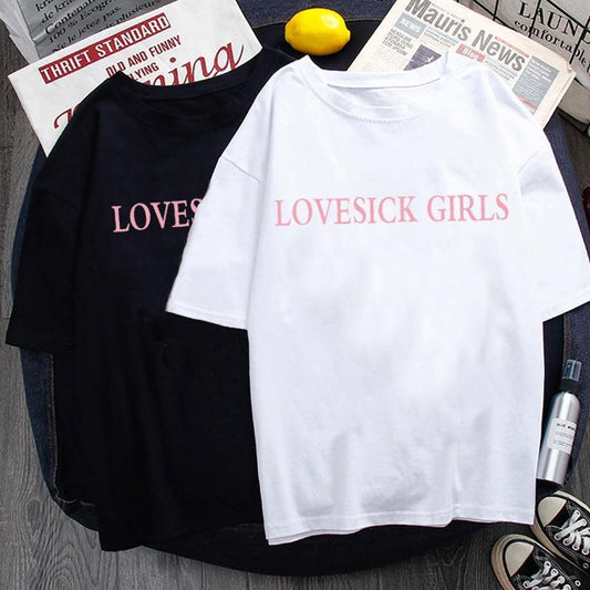 T-shirt Lovesick Girls - BEST KPOP SHOP