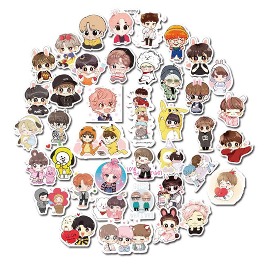 STICKER BTS WATERPROOF - BEST KPOP SHOP