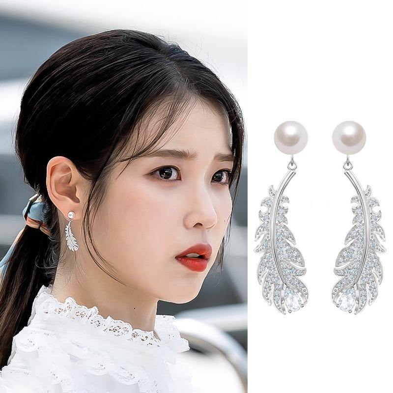 Boucles d'oreilles DEL LUNA Hotel IU - BEST KPOP SHOP