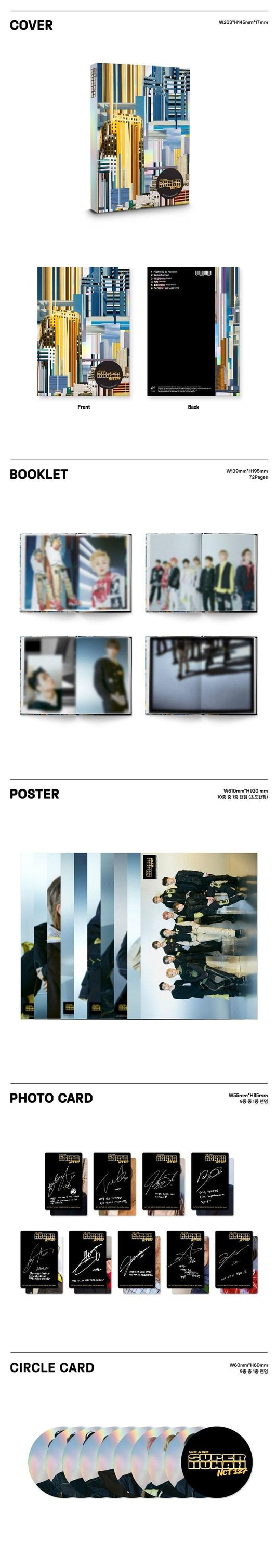 NCT127 MINI #4 WE ARE SUPERHUMAN - BEST KPOP SHOP