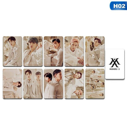 10 Photocards MONSTA X - BEST KPOP SHOP