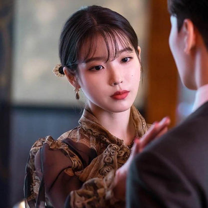 Boucles d'oreilles DEL LUNA Hotel IU - BEST KPOP SHOP