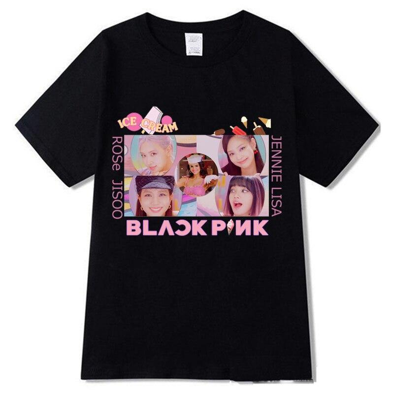 T-shirt ICE CREAM Blackpink - BEST KPOP SHOP