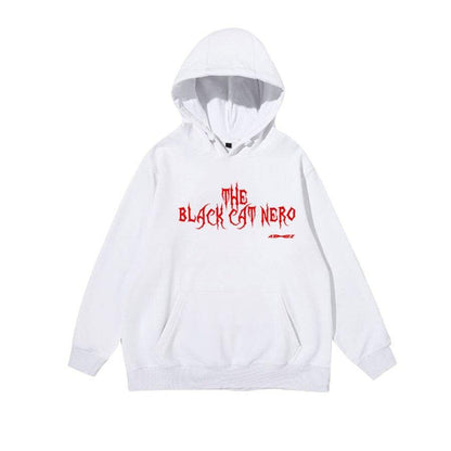 Sweatshirt ATEEZ THE BLACK CAT NERO - BEST KPOP SHOP