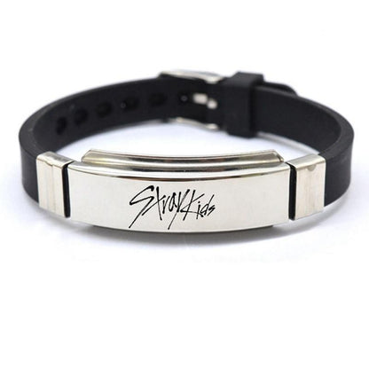 Bracelets Stray Kids en acier inoxydable - BEST KPOP SHOP