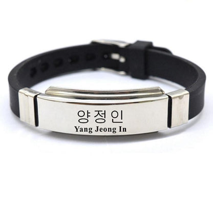 Bracelets Stray Kids en acier inoxydable - BEST KPOP SHOP