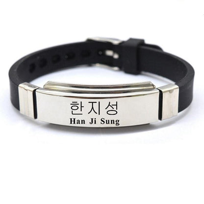 Bracelets Stray Kids en acier inoxydable - BEST KPOP SHOP