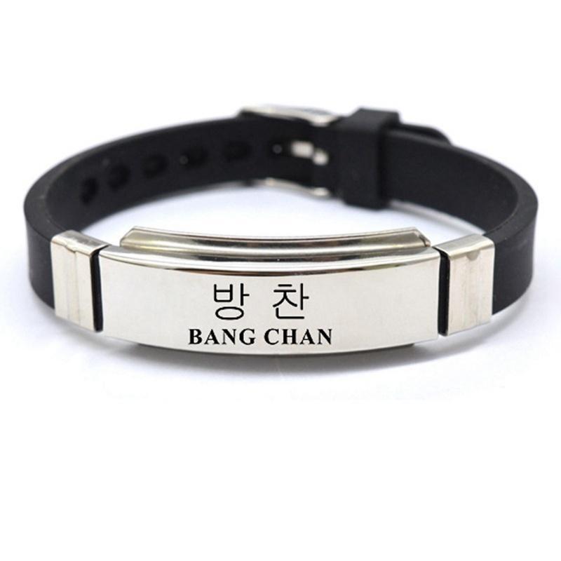 Bracelets Stray Kids en acier inoxydable - BEST KPOP SHOP