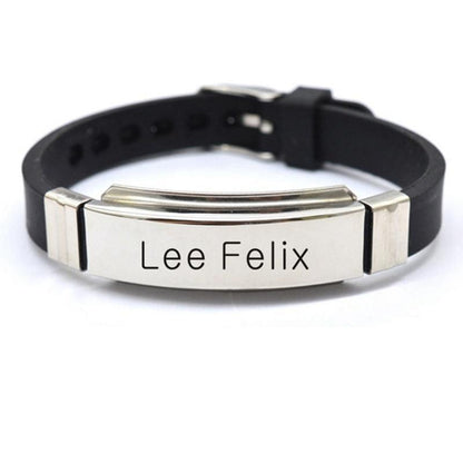 Bracelets Stray Kids en acier inoxydable - BEST KPOP SHOP