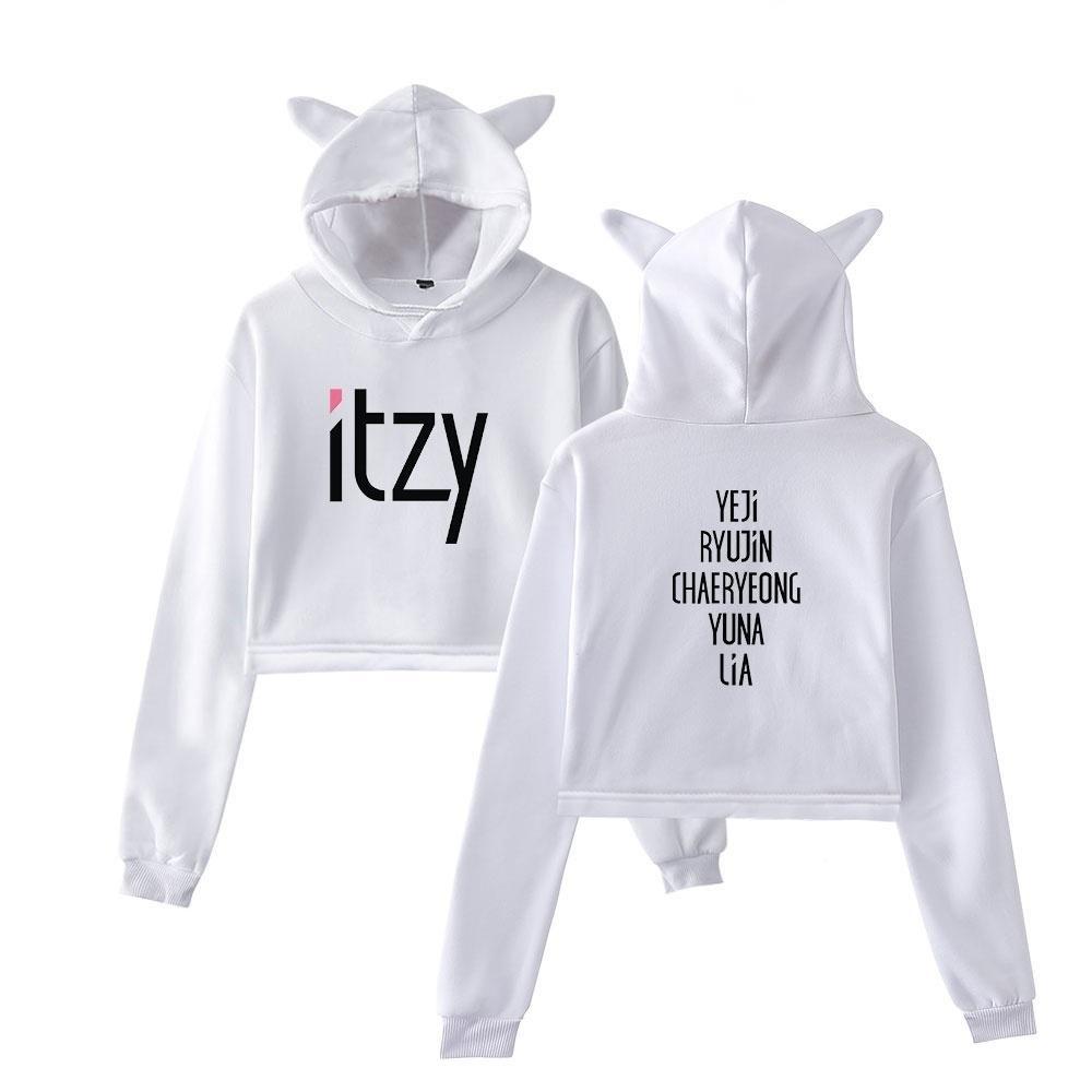 Sweatshirts oreille de chat ITZY - BEST KPOP SHOP