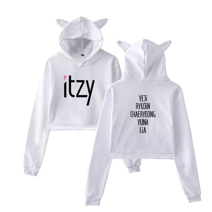 Sweatshirts oreille de chat ITZY - BEST KPOP SHOP