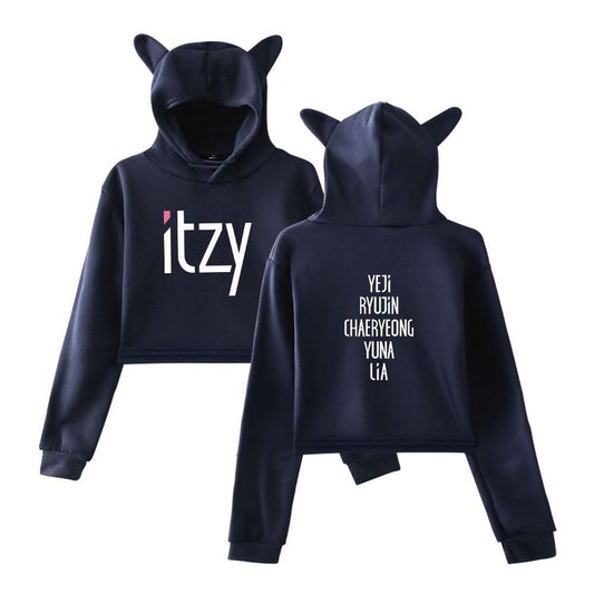 Sweatshirts oreille de chat ITZY - BEST KPOP SHOP