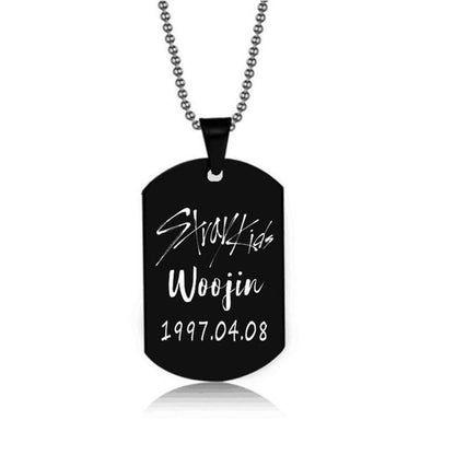 Pendentif et chaîne Stray Kids - BEST KPOP SHOP