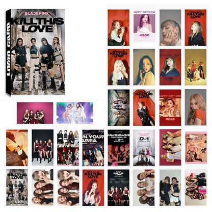 Photocards KPOP BLACKPINK 30 pièces - BEST KPOP SHOP