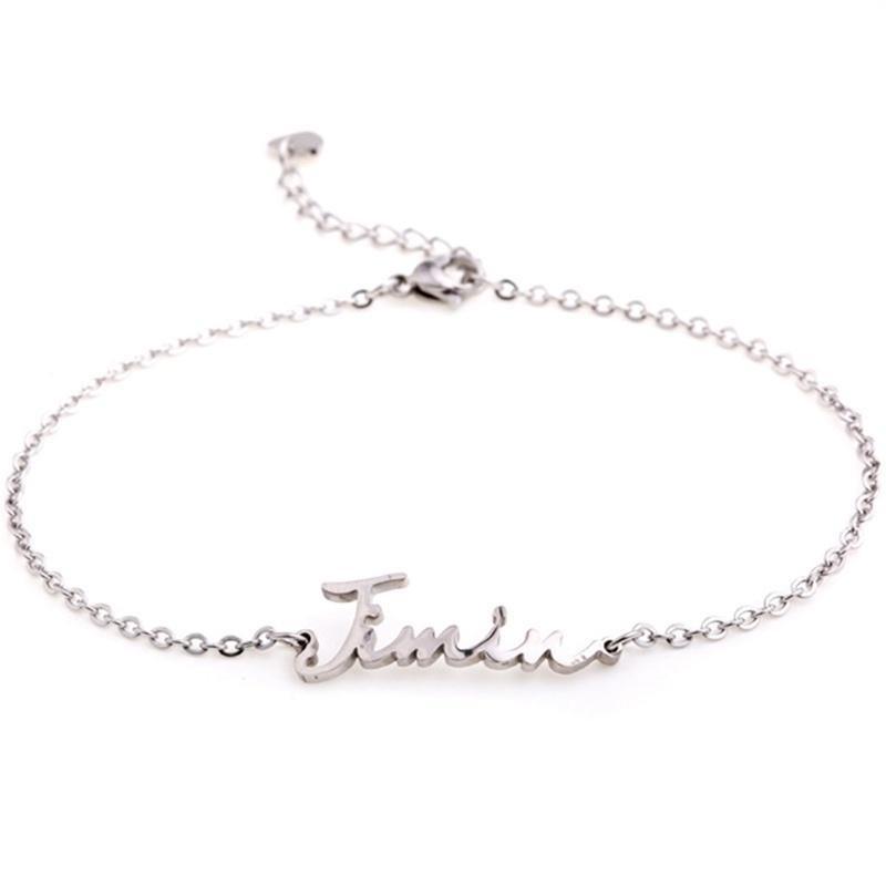 Bracelet en argent BTS - BEST KPOP SHOP