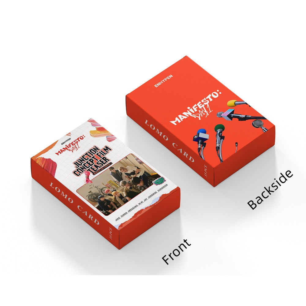 Photocards Enhypen New Manifesto:Day  55Pcs