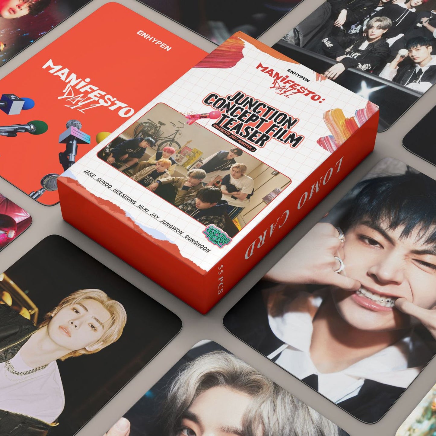 Photocards Enhypen New Manifesto:Day  55Pcs