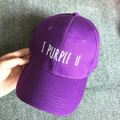 Casquette BTS I PURPLE U - BEST KPOP SHOP