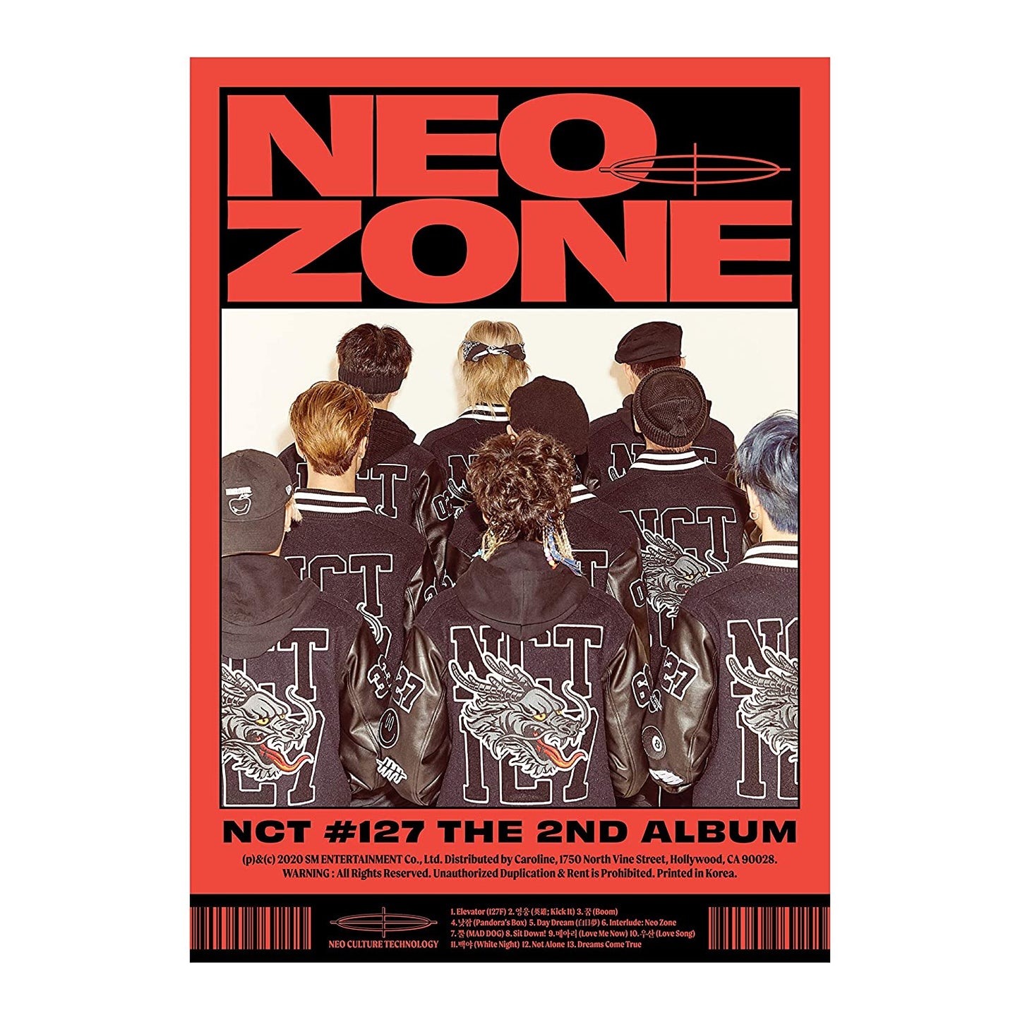 The Second Album NCT 127 Neo Zone - BEST KPOP SHOP